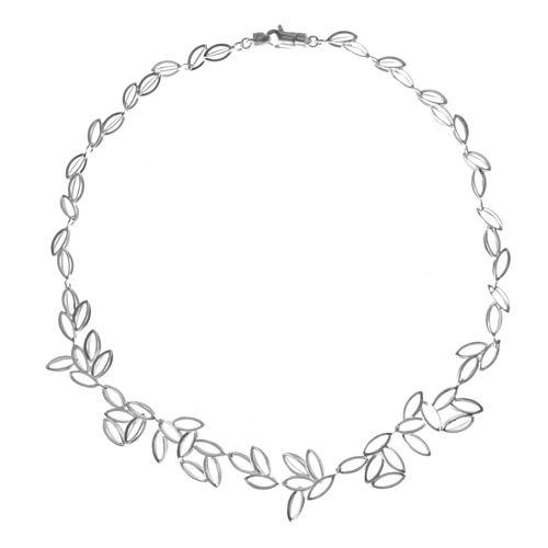 3D Leaf Necklace