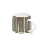 Brown Stripy Mug