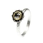 Ring with Rose Cut Diamond