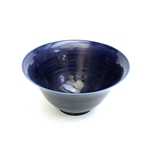 Wide Blue Bowl