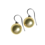 Drop Shell Pearl 12mm Earrings