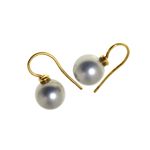 Round Hook Earrings