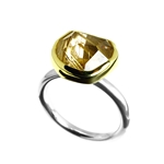 Ring 8ct Rutilated Quartz