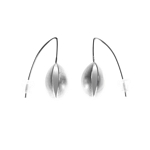 Three Small Side Pods Earrings