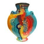 Flat Urn Pot