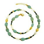 N/L Chrysocolla,Turquoise,Malachite, Diopside