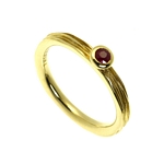 Crease Ring,Pink Tourmaline