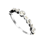 Eternity Ring with Multiple Cubic Zirconias