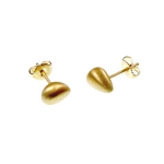 Single Pebble Stud Earrings