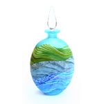 Small Flat Stoppered Bottle