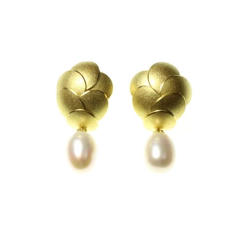 Pearl Shrimps Earrings