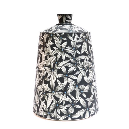 Tall Full Petal Box Pot