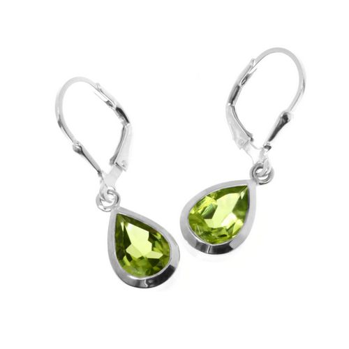 Drop E/R Peridot Pear