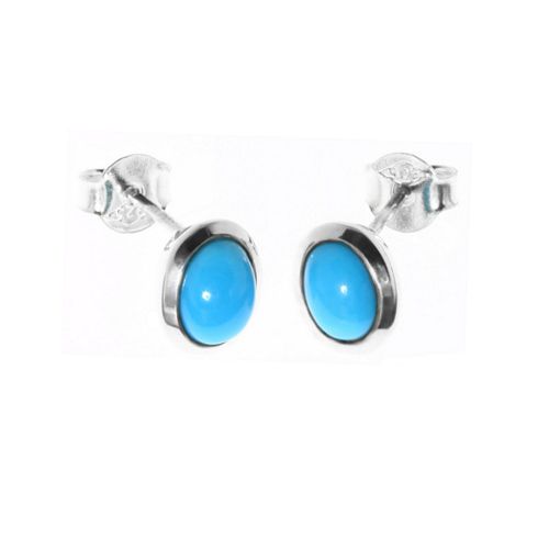 Studs Turquoise Oval