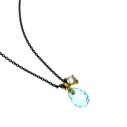 Pendant Topaz Drop