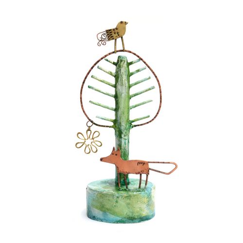 Elm Tree with Fox
