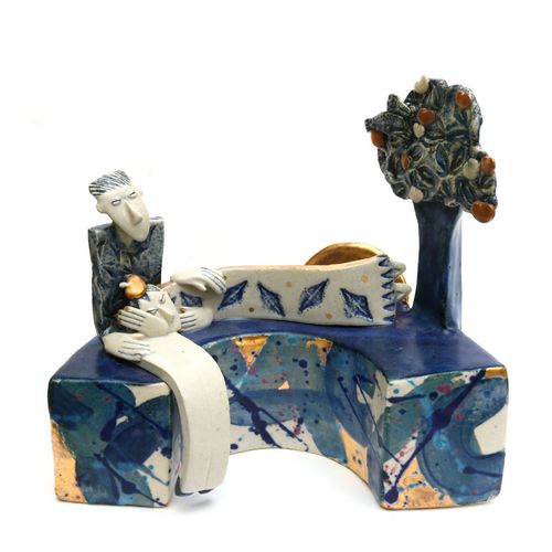 Sundown under the Apple Tree