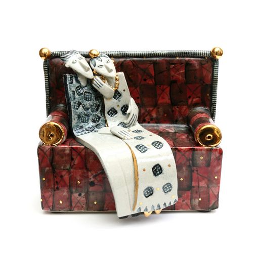 Cuddling on the Sofa