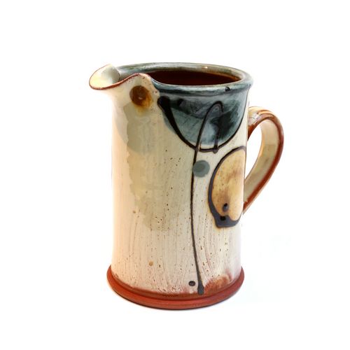 Lg Cream Jug Circles