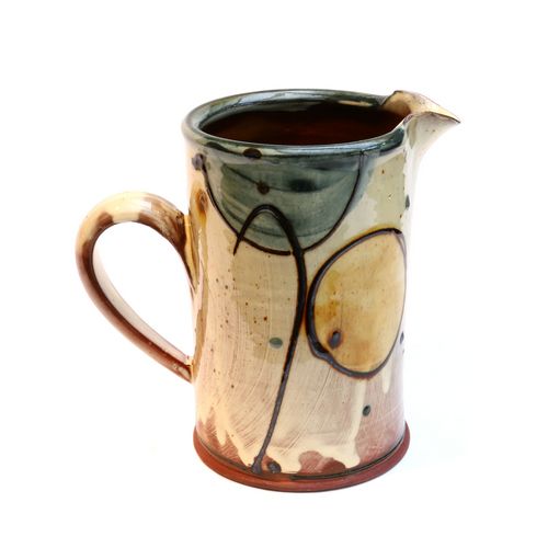 Lg Cream Jug Circles