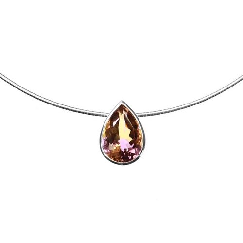 Teardrop Pendant 12.50ct Amatrine