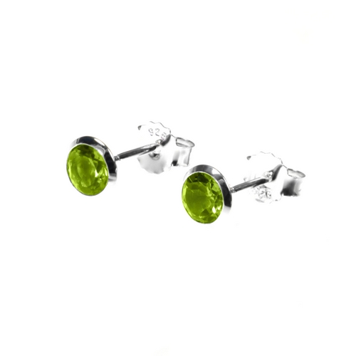 Peridot Studs