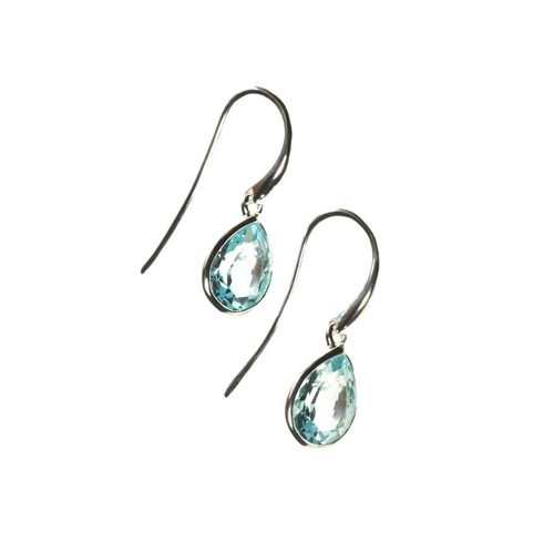 Earrings Drop Teardrop B.Topaz