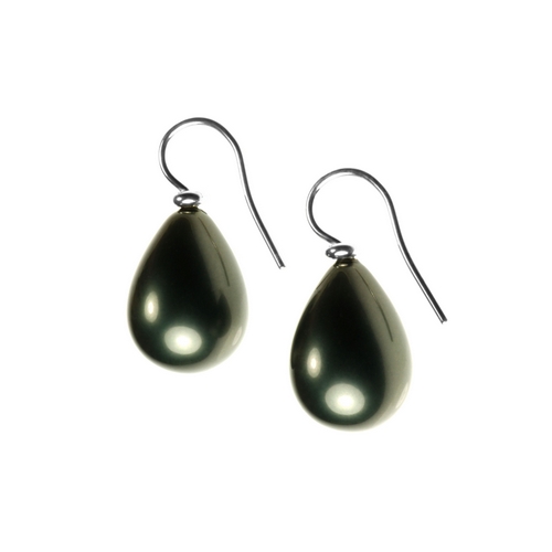 Shell Pearl Drop Earrings