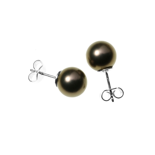 Shell Pearl 10mm Stud Earrings