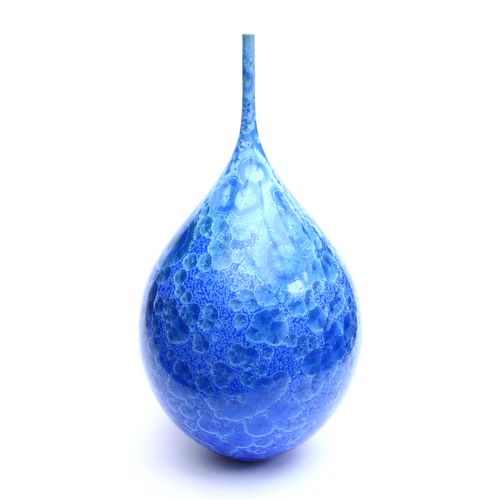 Lg Tear Drop Vessel, High Neck