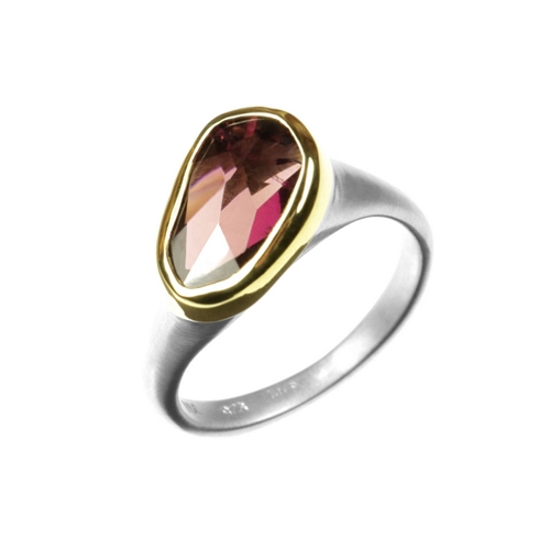 Ring - Red Tourmaline Size O