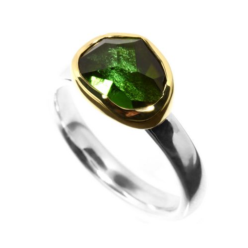 Ring Green Tourmaline