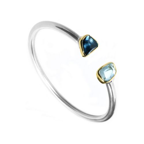 B/L, Aquamarine, B.Topaz 7.4ct