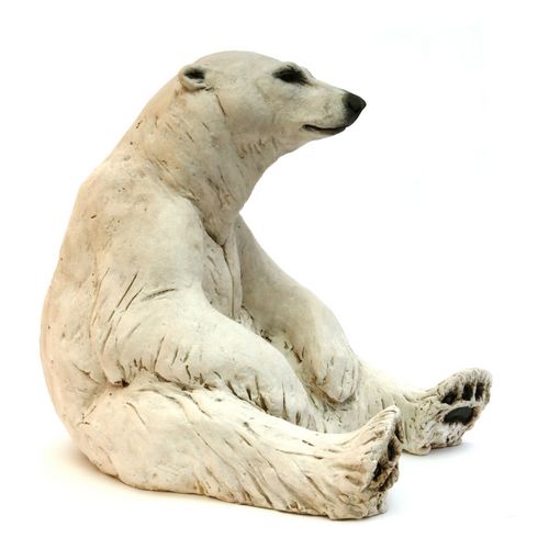 Sitting Polar Bear