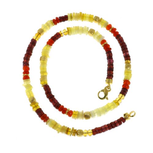 N/L Garnet,Carnelian,Citrine,Opal