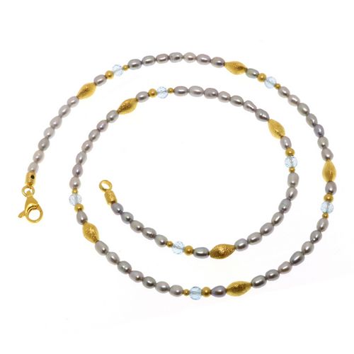 N/L Pearl Rice + Topaz