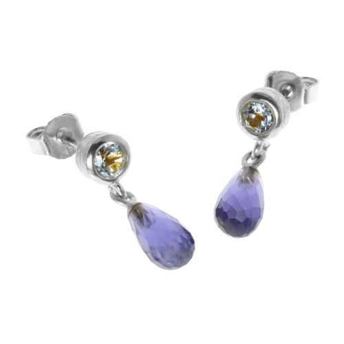 E/R 4mm Topaz,6x9 Iolite