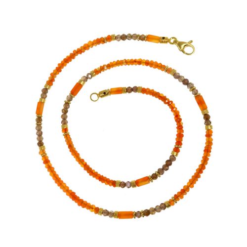 N/L 3mm Carnelian,Zircon