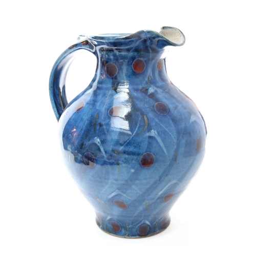 Medium Round Bellied Jug Flame