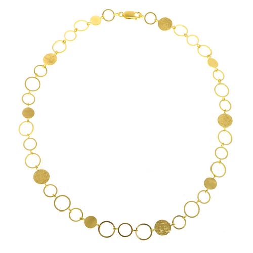 Necklace, Dots + Circles