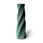Twist Faceted Porcelain Vase