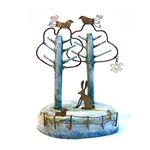 Woodland - 2 Trees+Bird