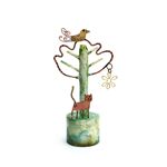 Small Tree with Bird and Cat