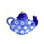 Blue Spotty Teapot
