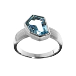 Blue Topaz Ring