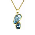 Pendant, Sky & London B.Topaz 7.2ct
