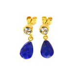 E/R Drop Topaz+Lapis Lazuli
