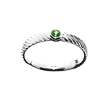 Ring Tsavorite Waves